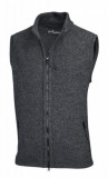  - Pánská vlněná vesta Mufflon Luke hnědo - zelená / XL