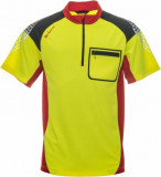  - Funkční triko Timbermen - krátký rukáv červená-žlutá / XL