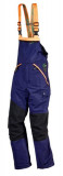 - Protiporezové nohavice s náprsenkou Micro I ForestShield modrá / 98