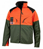  - Protiporezová bunda ForestShield oranžovo-zelená/ L