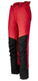  - Protipořezové kalhoty SIP Flex červená-hv yellow / S
