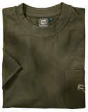  - Tradiční bavorská trička, 2 balení, barva olivová. Velikost S. olivová / 4XL