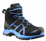  - Pracovní obuv Haix Black Eagle Safety 40 mid v 2 barvách Černá červená/11,5